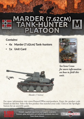 Marder (7.62cm) Tank-hunter Platoon